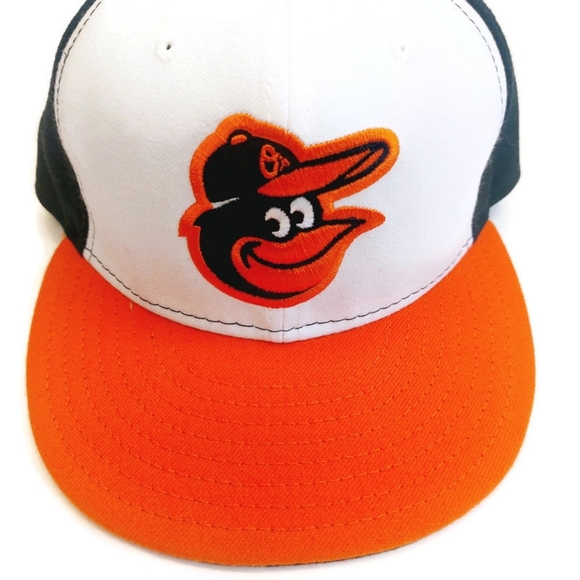 59Fifty New Era Size 6 7/8 Baltimore Orioles Fitted Hat On Field Cap - Picture 2 of 6